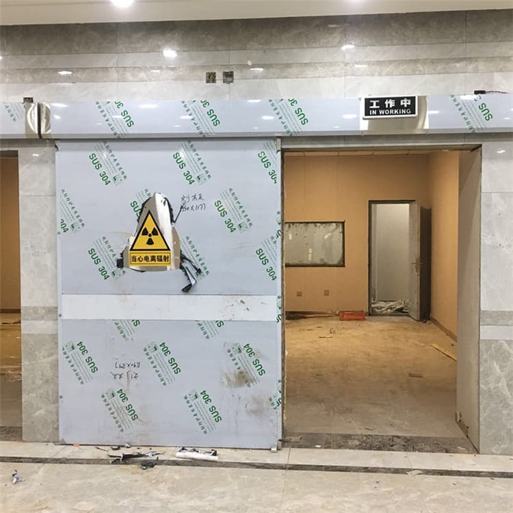 东营双扇电动防护铅门